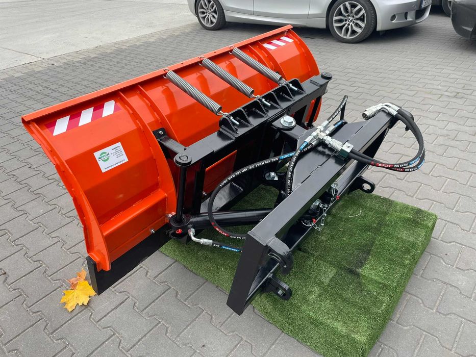 Pług do śniegu na spręzynach