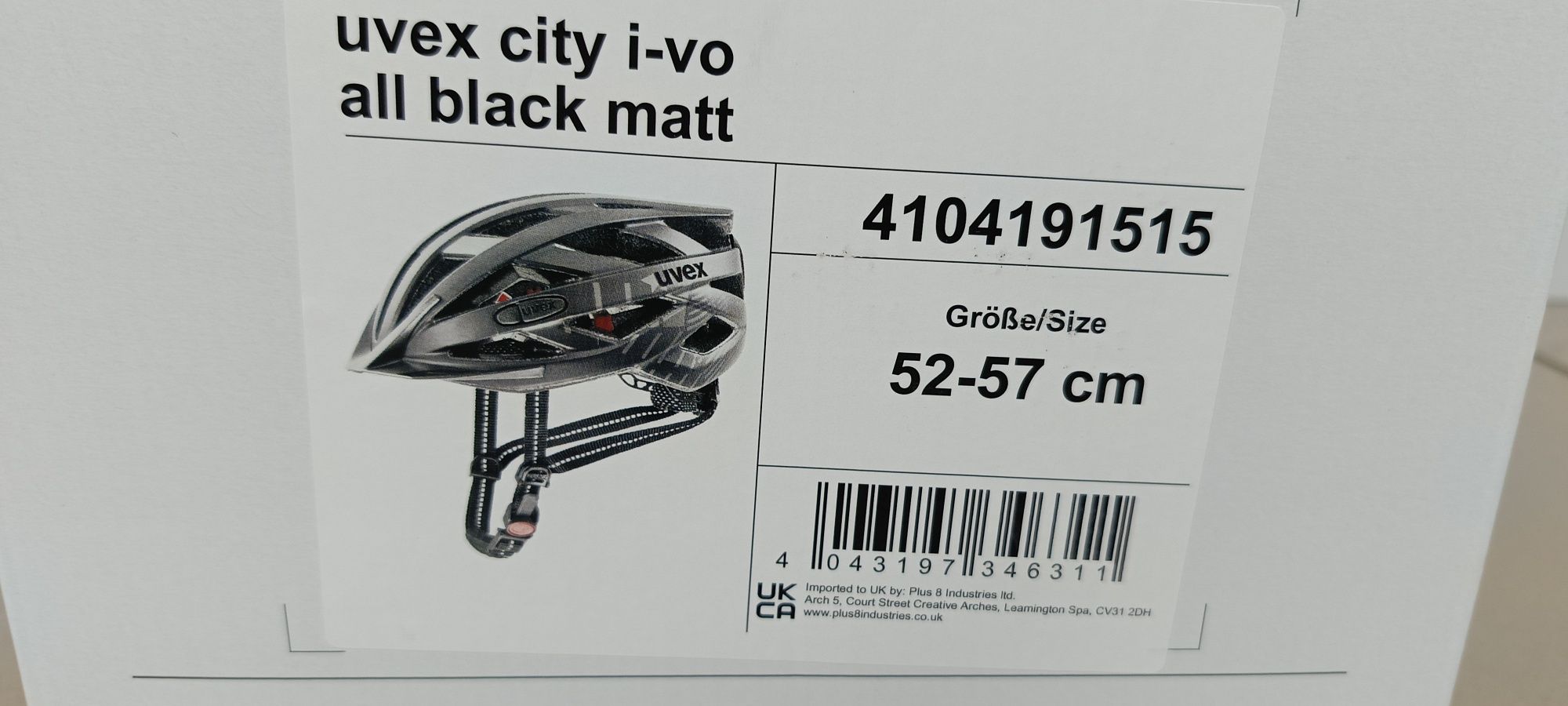 Kask Uvex City i-vo czarny Mat