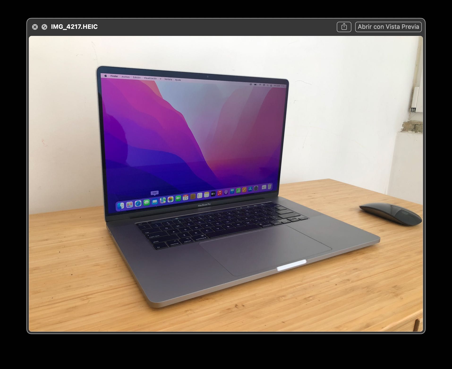 MacBook Pro 16 (com garantia AppleCare)