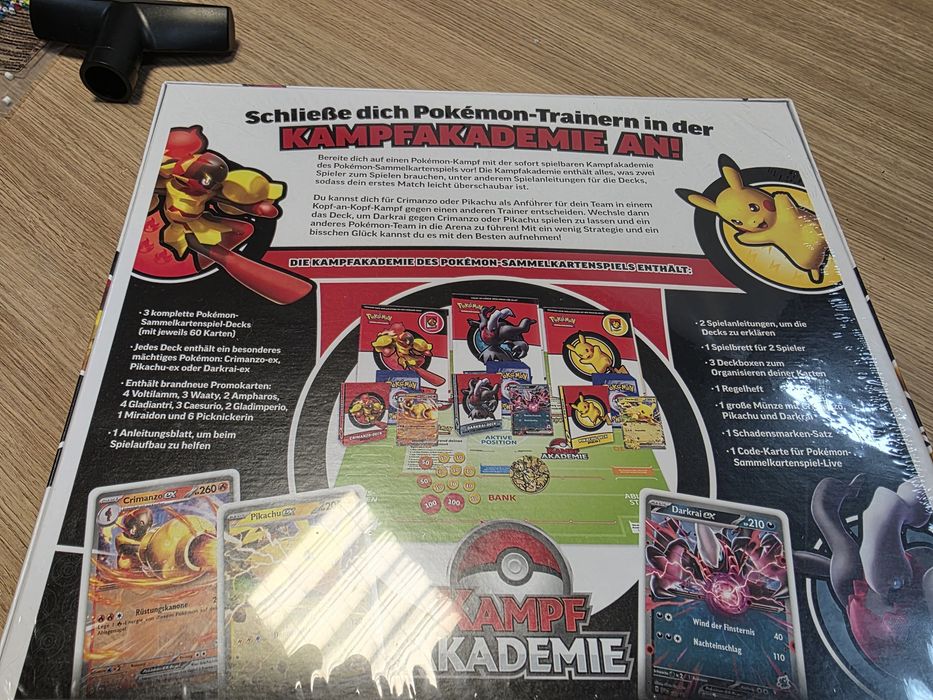 Zestaw startowy Pokémon Kampfakademie (Battle Academy).