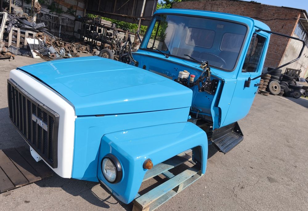 Кабіна Газ 3307 САЗ з облицюванням в зборі після капітального ремонту