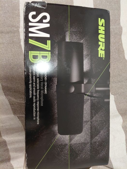 Microfone estúdio Shure SM7B
