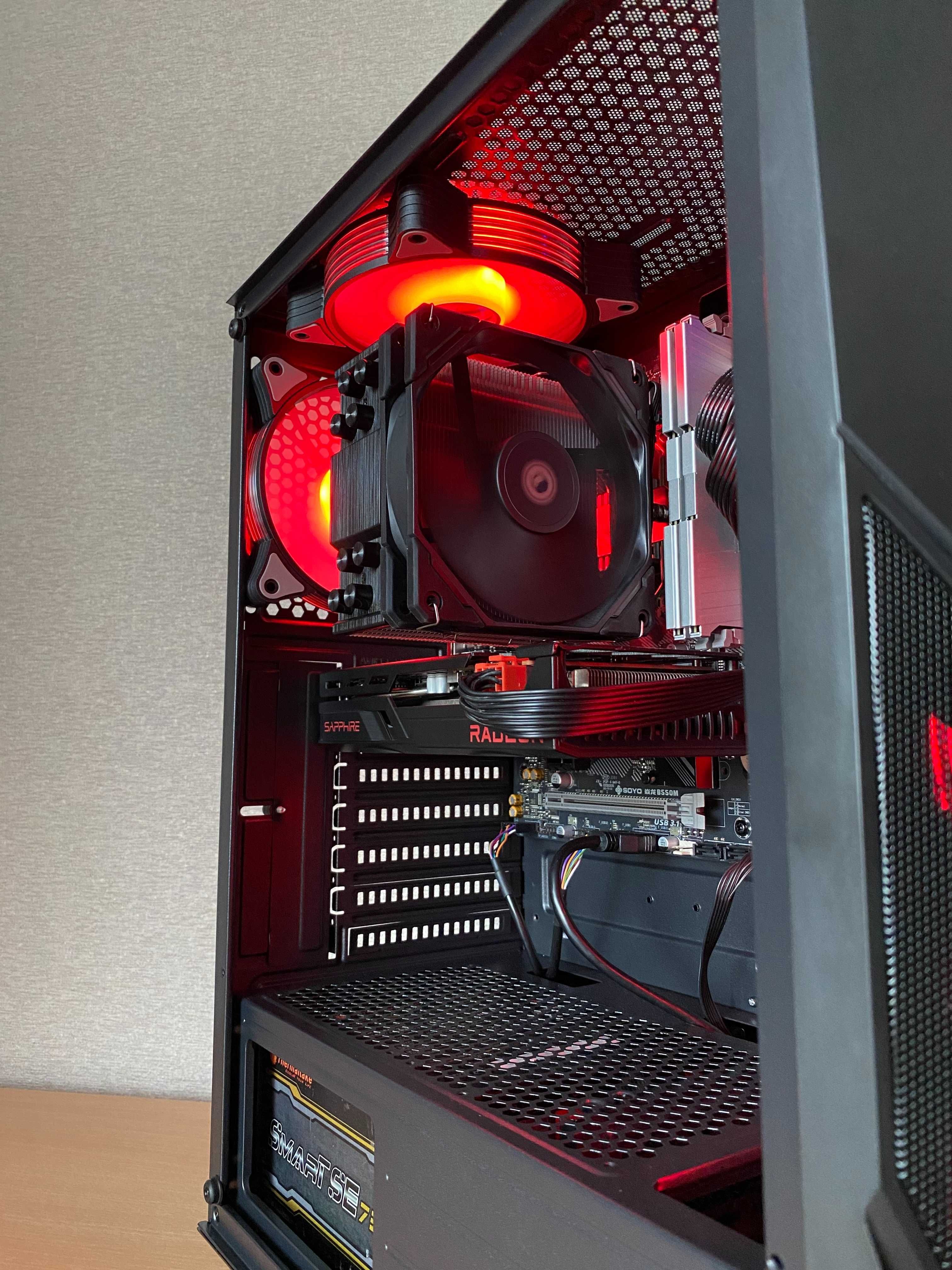 Компьютер R5 3600 | 16GB DDR4 | RX 6600 8GB GDDR6 | NVMe 512GB | 730W