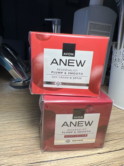 Kremy zestaw z protinolem Anew Avon