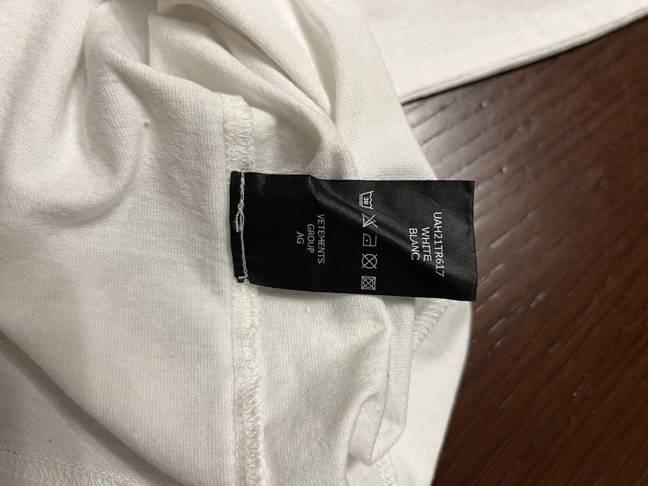 Vetements Unicorn White T-Shirt (M)