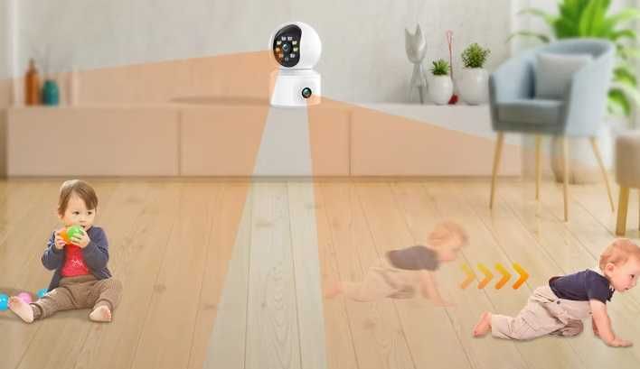NIANIA KAMERA IP OBROTOWA 2 obiektywy WIFI 6MP podgląd na telefonie ‼️