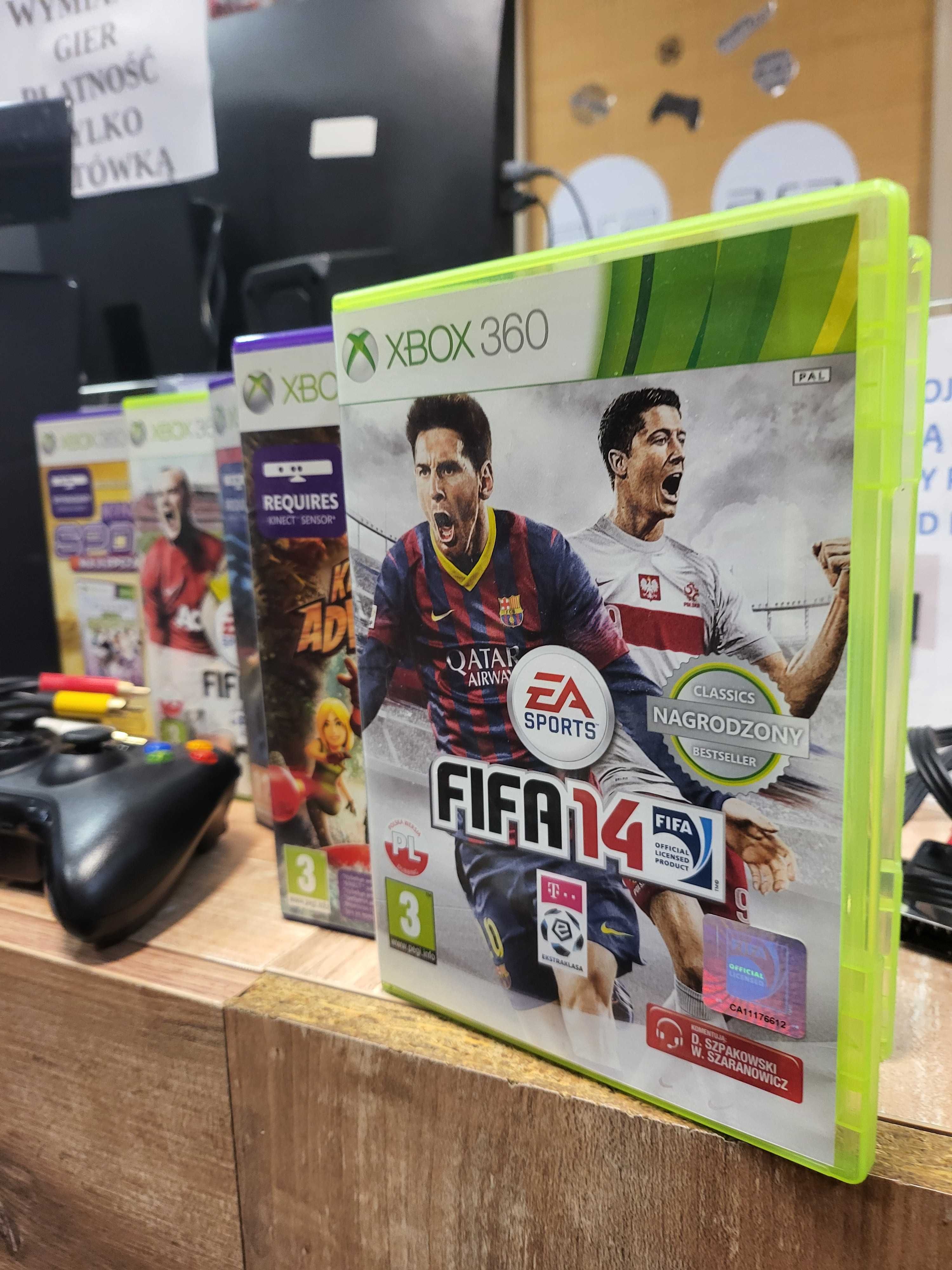 Konsola Xbox 360 Slim Kinect +Gry Prezent Wymiana SklepRetroWWA