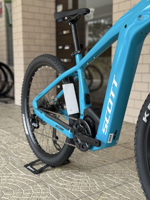 Bicicleta eletrica Scott Aspect eride 930 azul