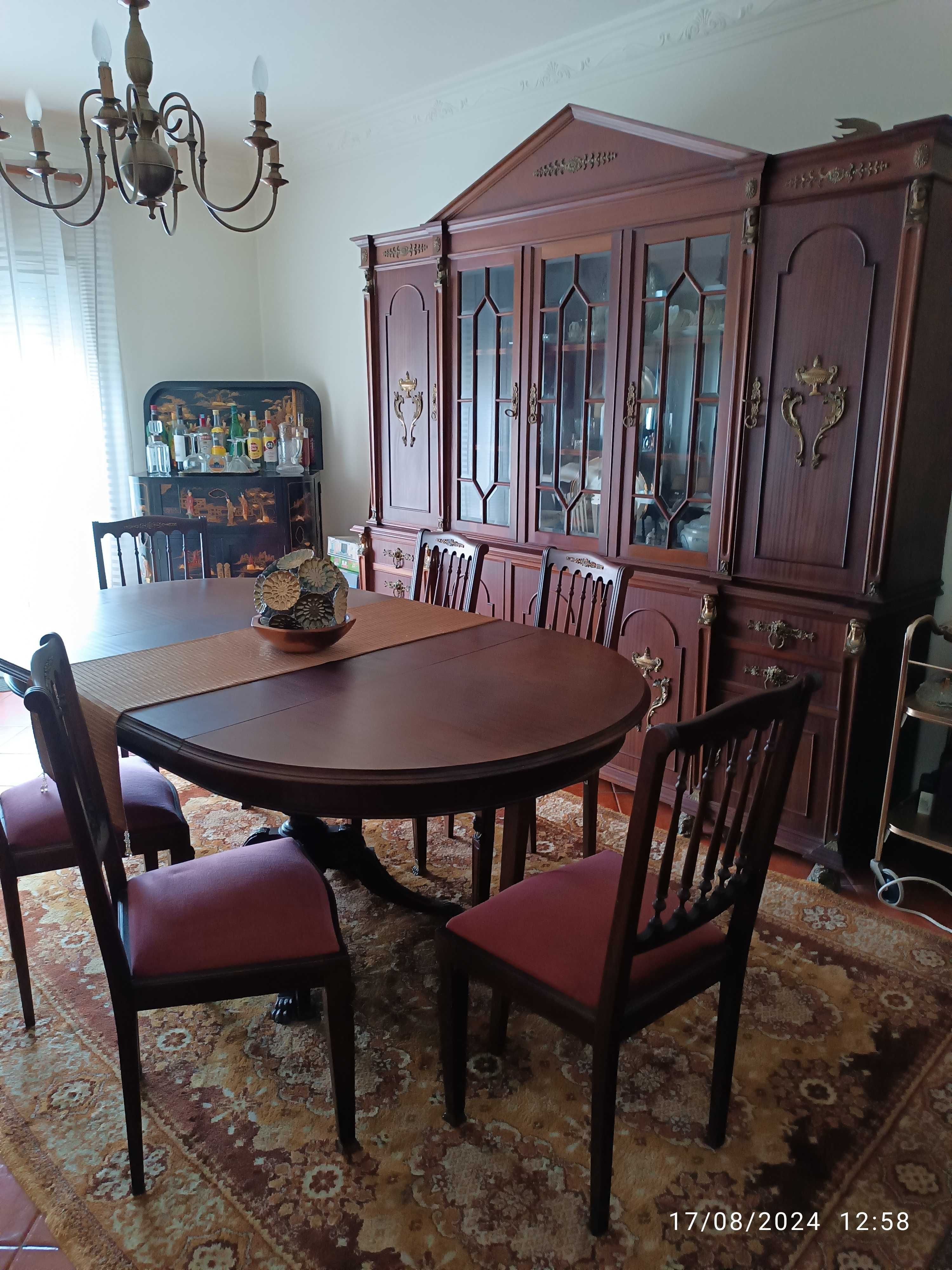 Mobília de Sala de Jantar estilo Império