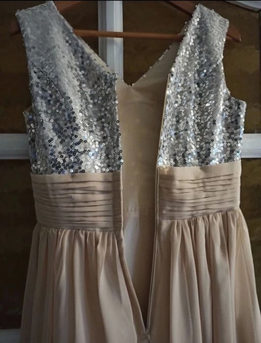 Suknia długa maxi wizytowa poprawiny ślub świadkowa