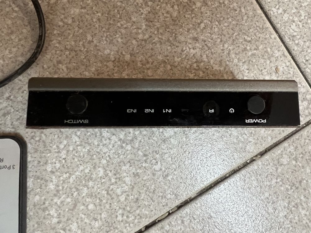 Switch HDMI com 3 portas