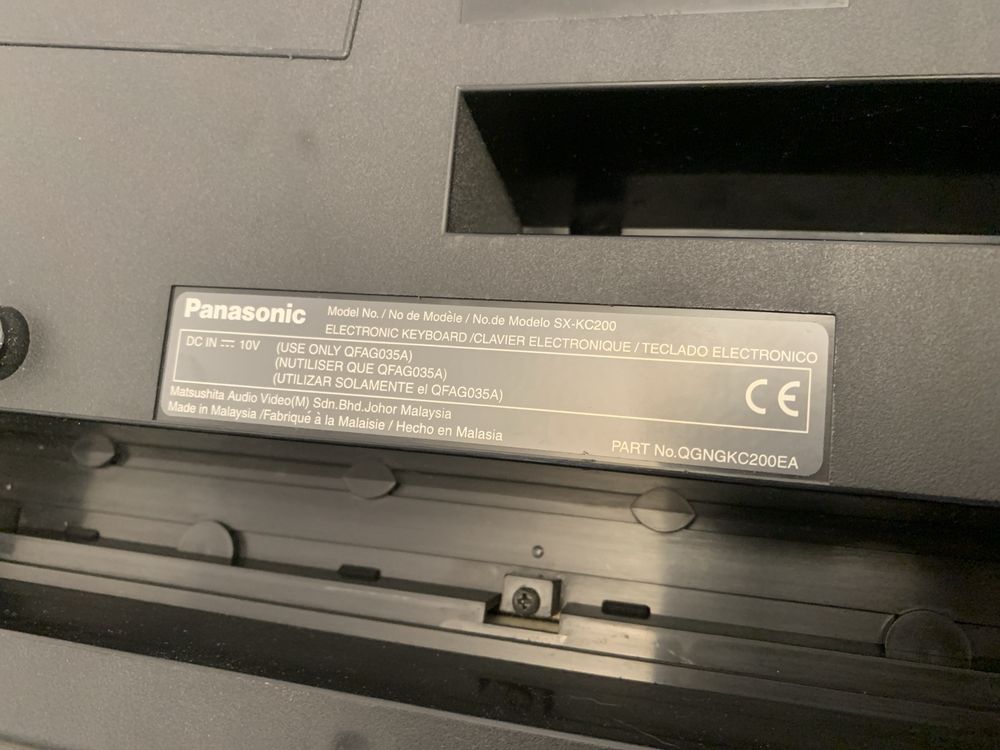 Klawisze Panasonic SX-KC200