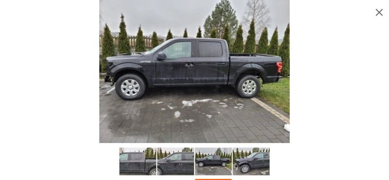 Podsufitka ford f150 , 2015r.