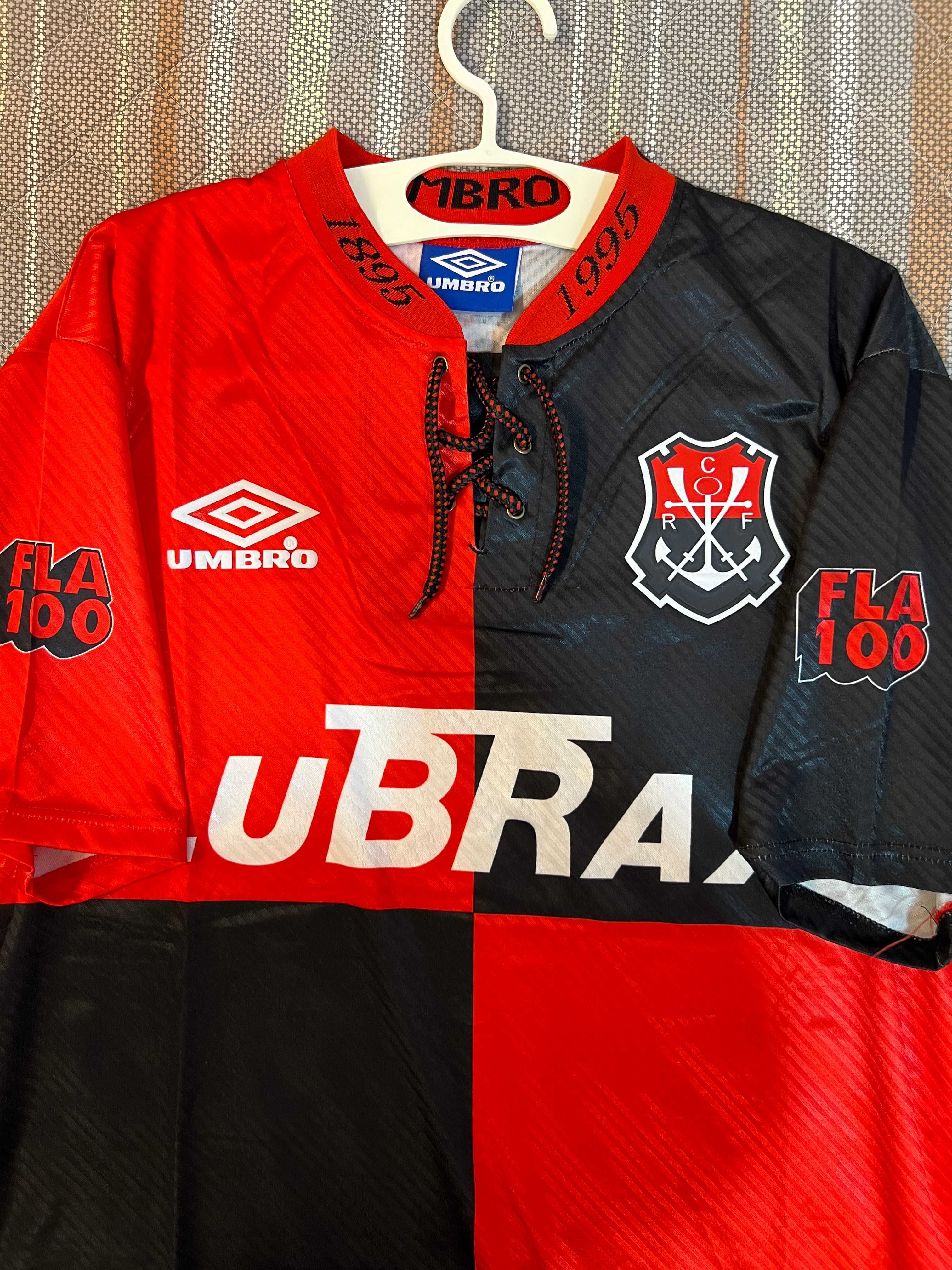 Camisola Flamengo Centenário Umbro 1995
