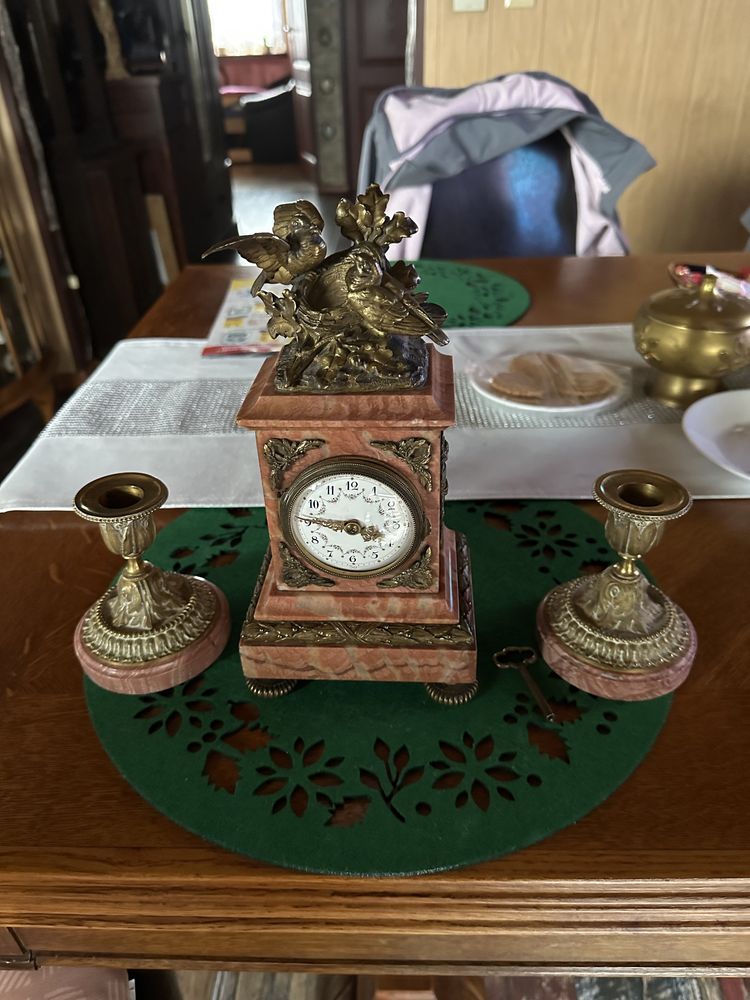 Zegar kominkowy miniatura