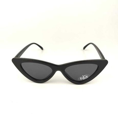 Женские солнцезащитные очки FlyBy «Dragonfly» черная роговая оправа