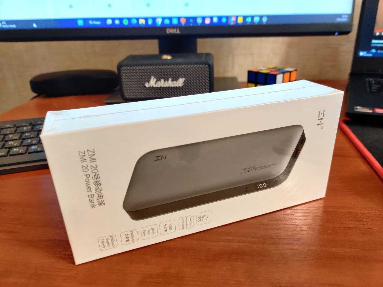 Оригінал Xiaomi Zmi QB826 Power bank 25000mAh 200W  Запакований