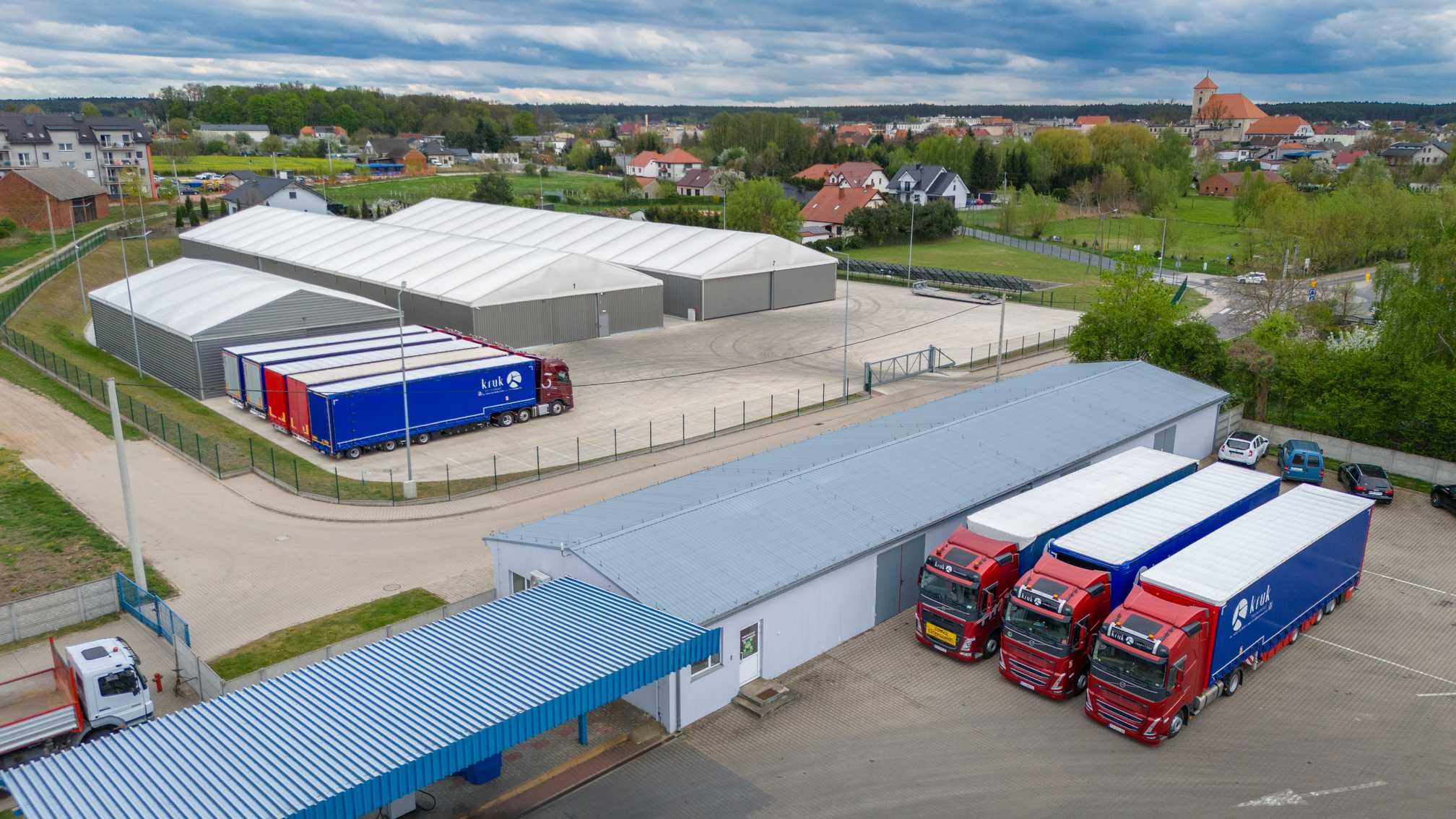 Hale namiotowe - powierzchnia magazynowa