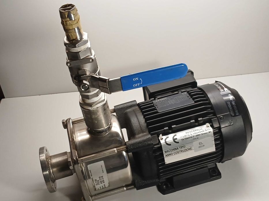 Pompa wirnikowa do wody, chemii kwasoodporna nierdzewna silnik 0,55 kW