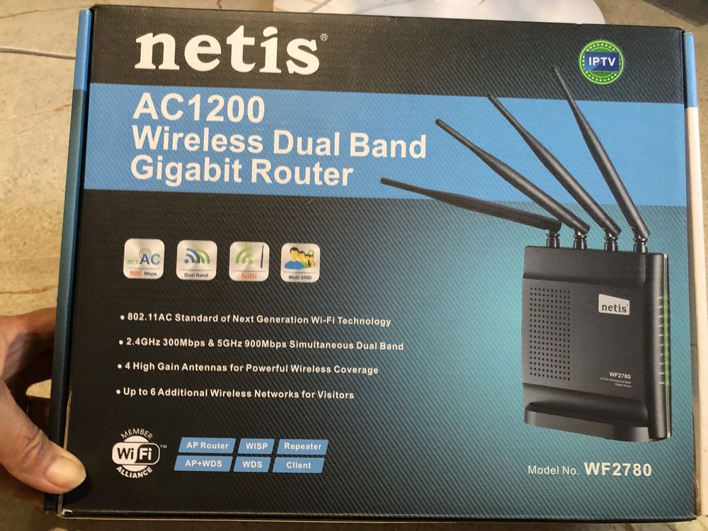 маршрутизатор Netis WF2780 AC1200