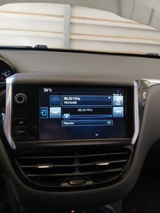 Radio, multimidia completa original do Peugeot 208