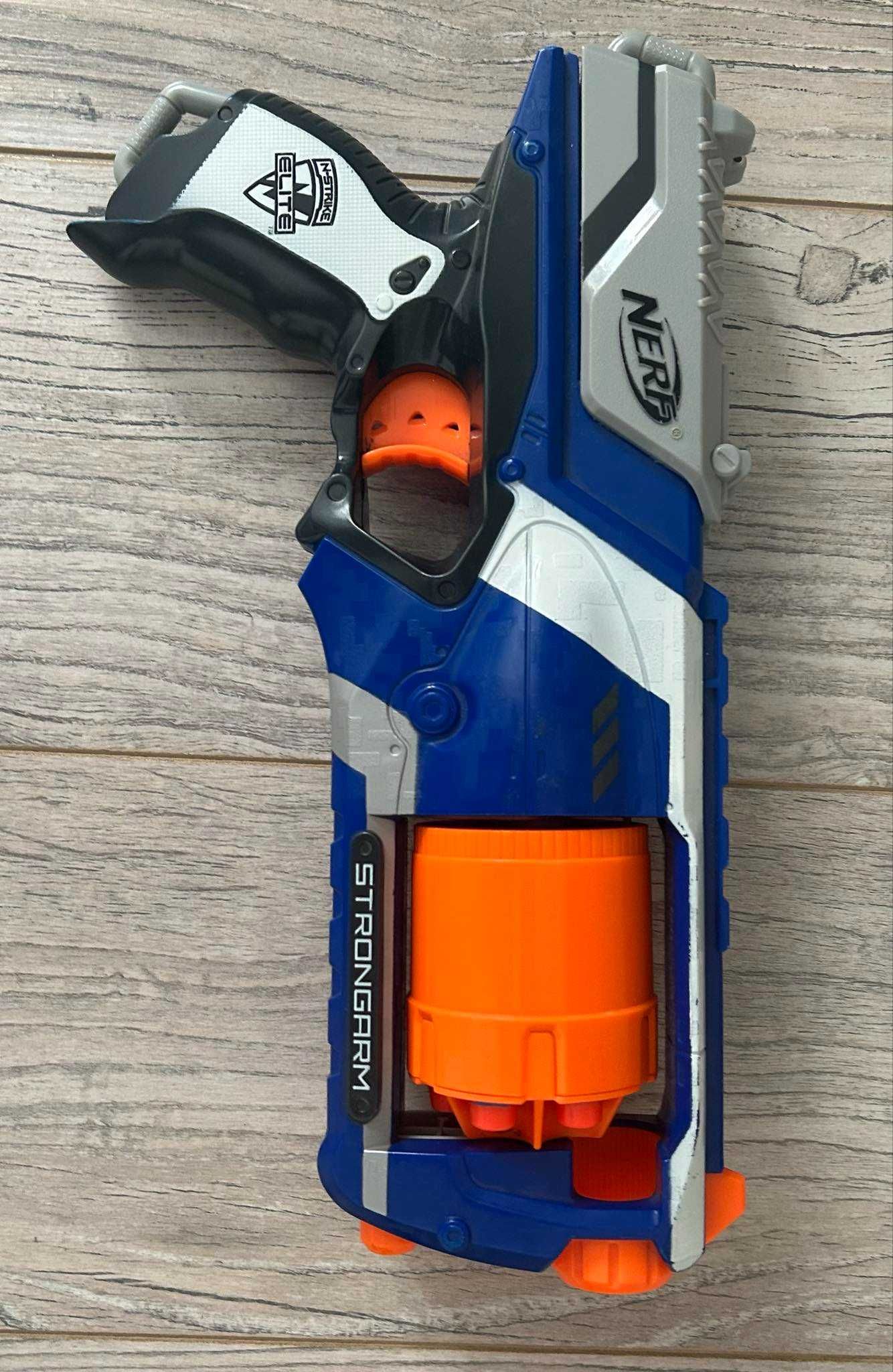 Nerf Alpha Strike, RevReaper, Elite Strongarm, Kusza, zabawka pistolet