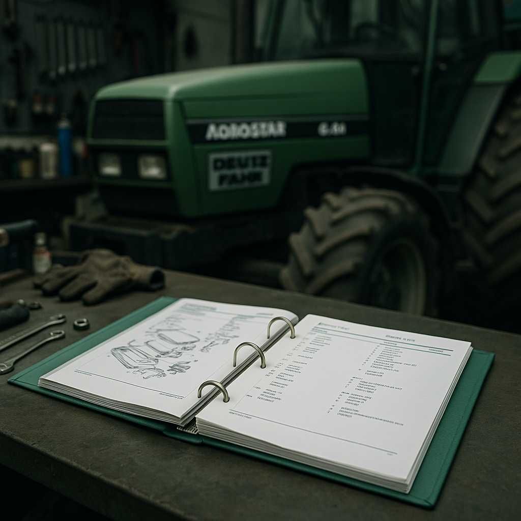 DEUTZ FAHR AGROSTAR 6.81 katalog części po Polsku