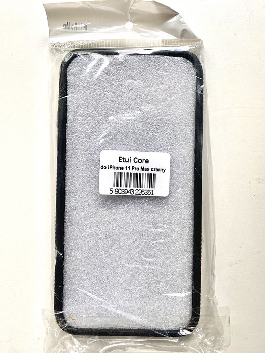 Czarne etui iPhone 11 Pro Max