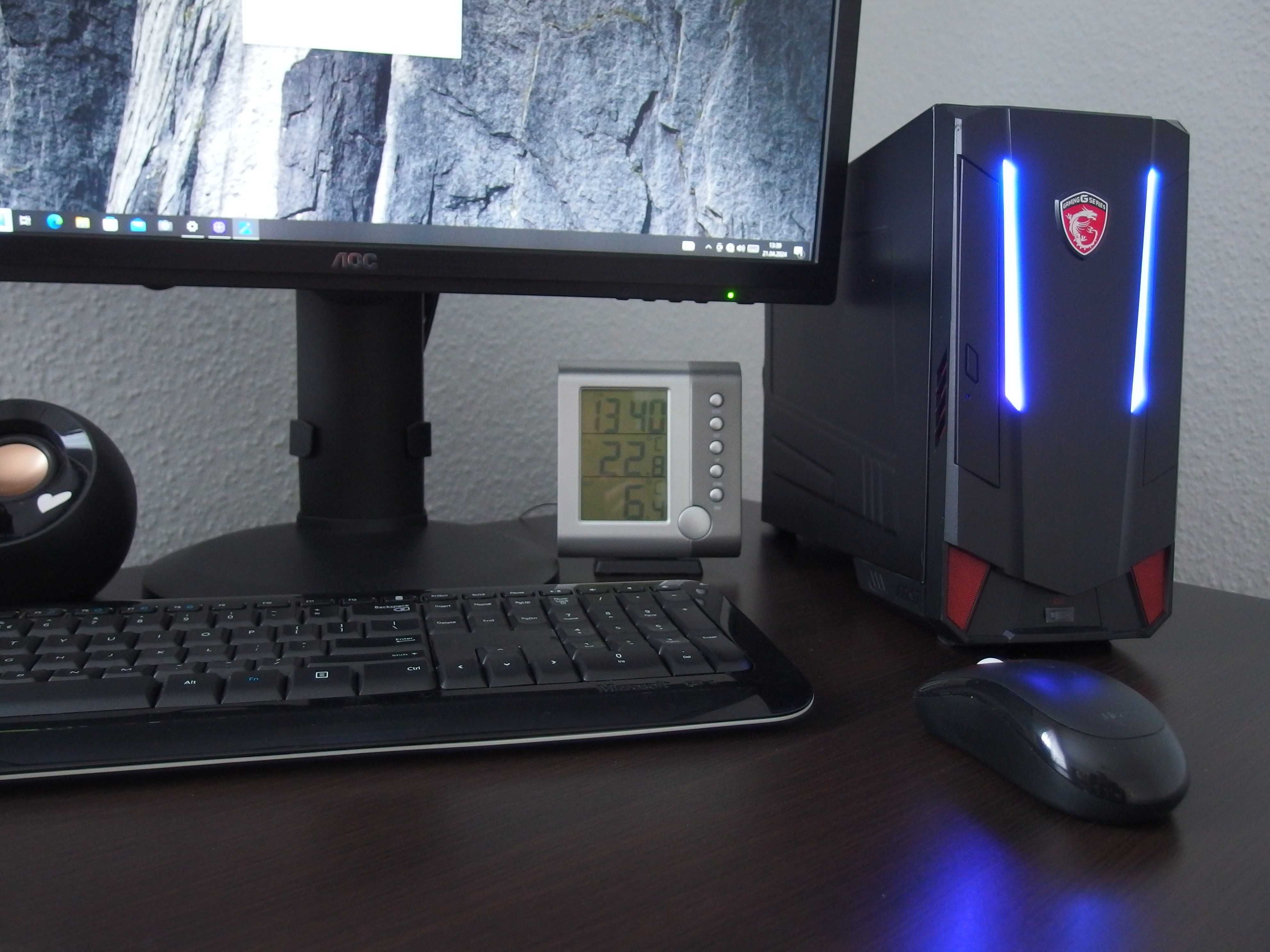 Komputer PC MSI NIGHTBLADE MI3 8GB ram, 128GB ssd, 500GB hdd