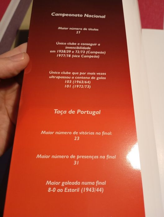 Livro Ouro S.L.B e Poesia Acrostica