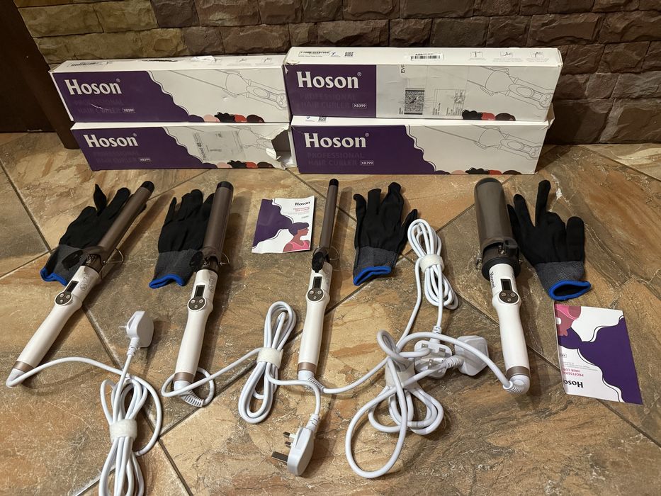 Професійні щипці для завивання волосся Hoson з керамічно- турмаліновим