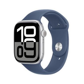 Apple Watch Series 10 GPS 46mm - Alumínio Prateado