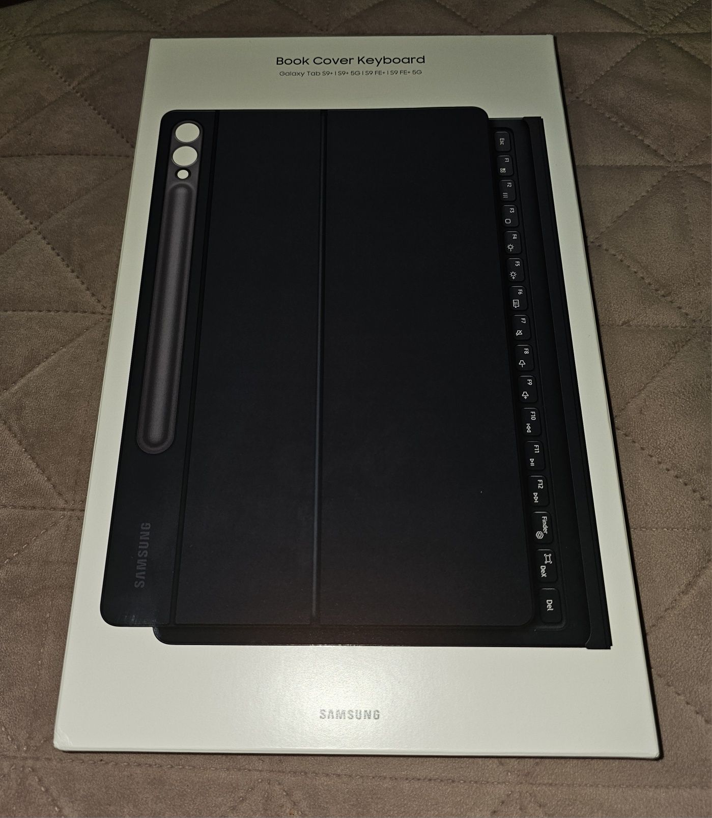 Samsung Book Cover Keyboard nowy do Galaxy Tab S9+ / S9 FE+ (plus, 5G)