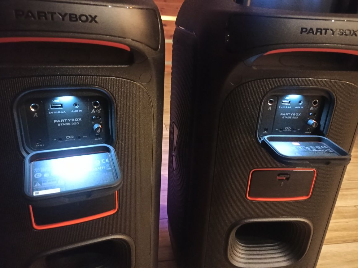 Wynajem nagłośnienia  JBL PARTYBOX + oswietlenie i dodatki