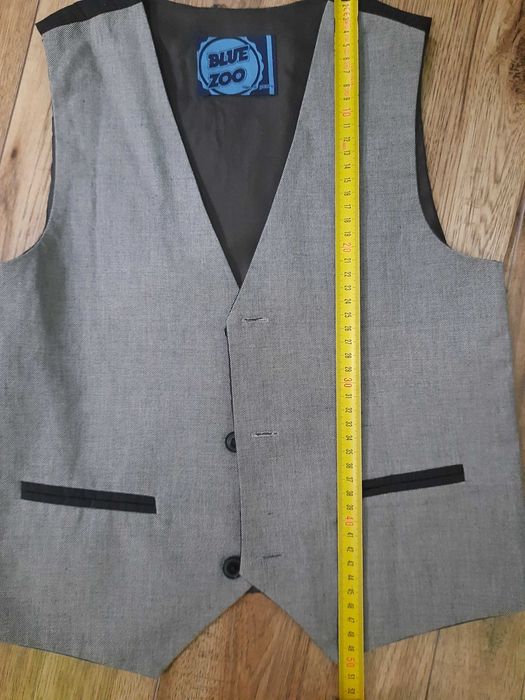 Stroj galowy koszula spodnie garnitur 140 H&M