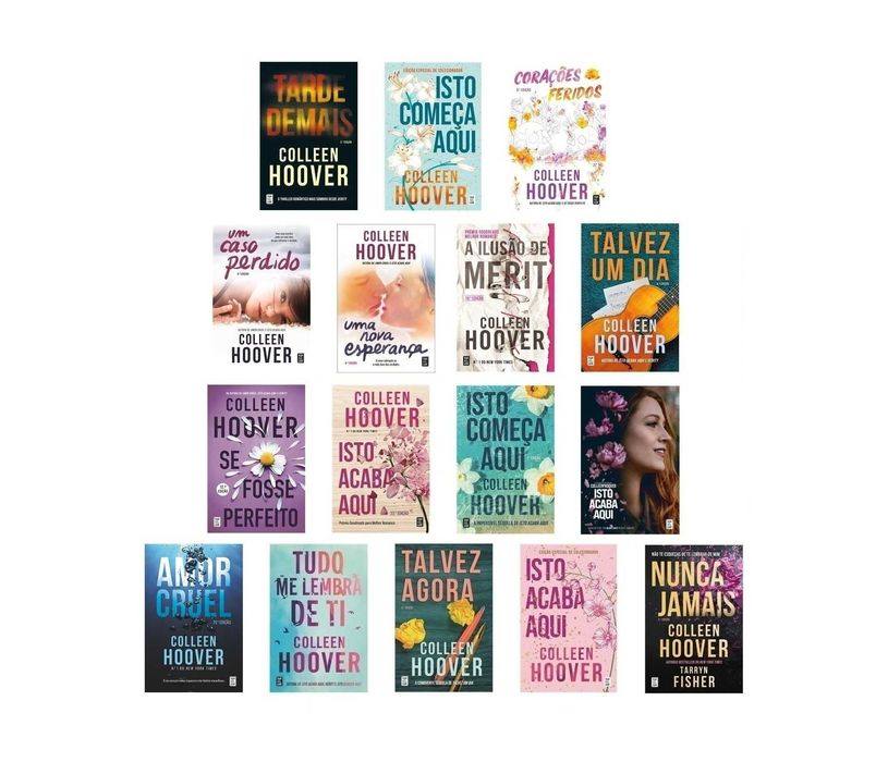 Colleen Hoover: A Ilusão de Merit/ Amor Cruel/.. - Desde 9€