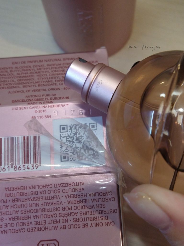 Carolina Herrera 212 sexy, CH eau de parfum Sublime - оригінал