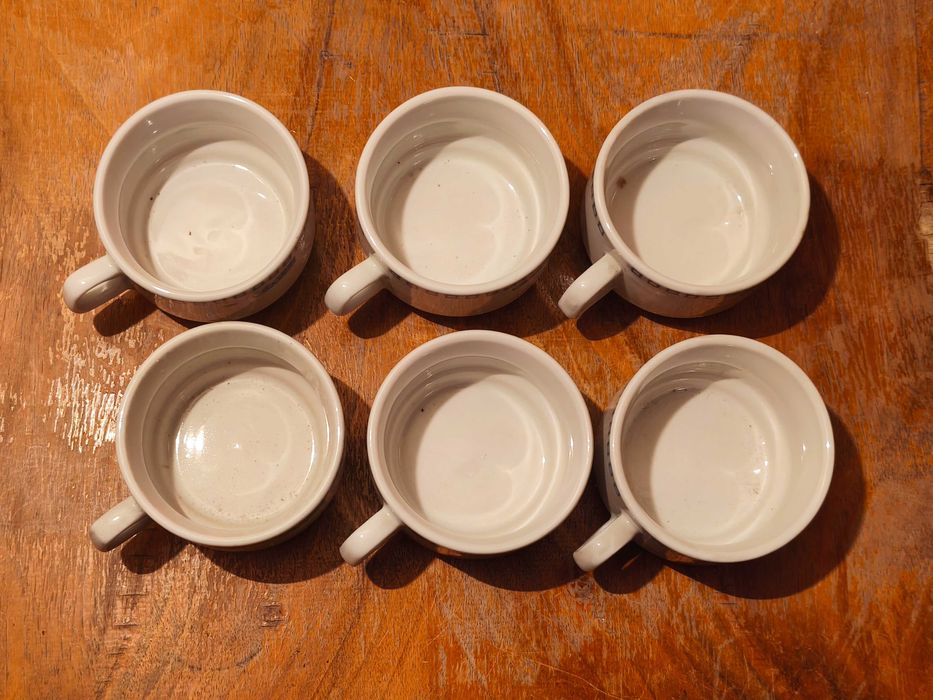 Filiżanka barowa Społem (kratka) Lubiana PRL