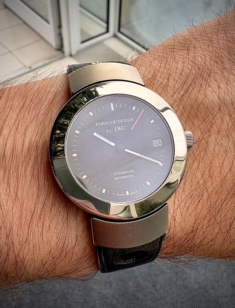Zegarek IWC Porsche Design automatic titanium oryginalny