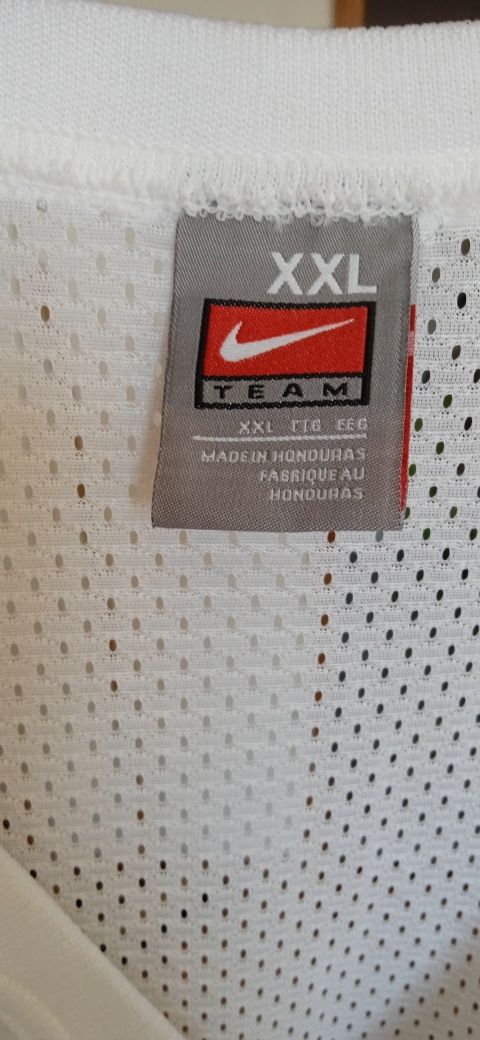Nike Team,biała,piłkarska koszulka 2XL