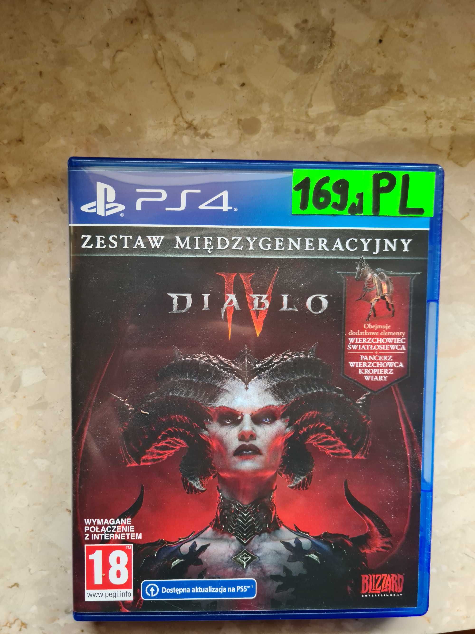 Diablo IV PS4 stan bdb