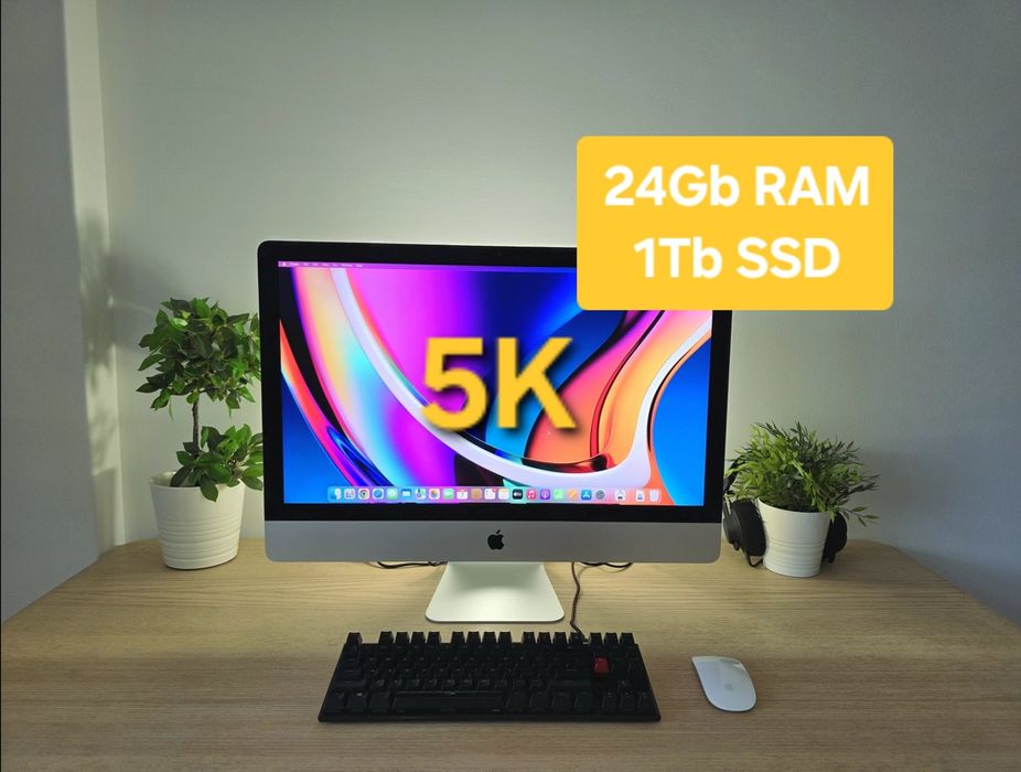iMac 27 Retina 5K de 2015 i7 1TB SSD 24Gb RAM