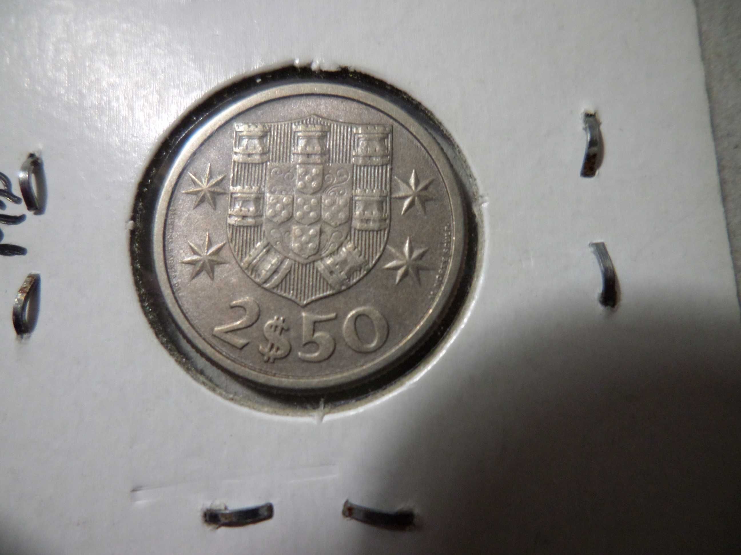 Moeda da Republica Portuguesa: 2.5 Escudos 1963