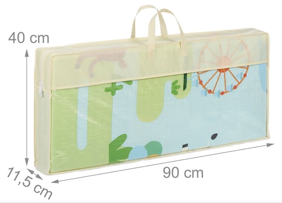 Składana mata dziecięca, nie zawiera substancji szkodliwych, 200 x 180