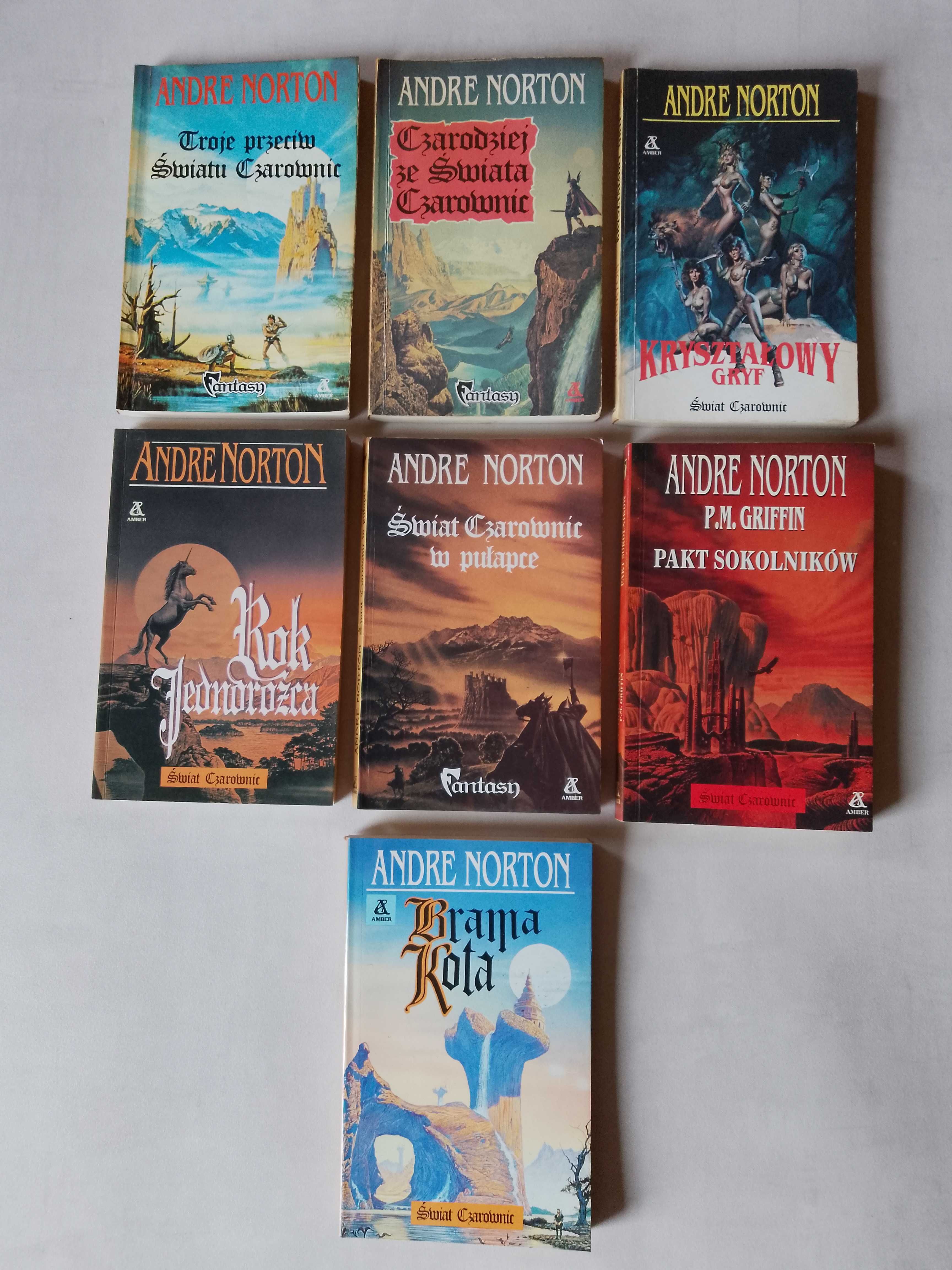 A. Norton "Świat czarownic" 8 części