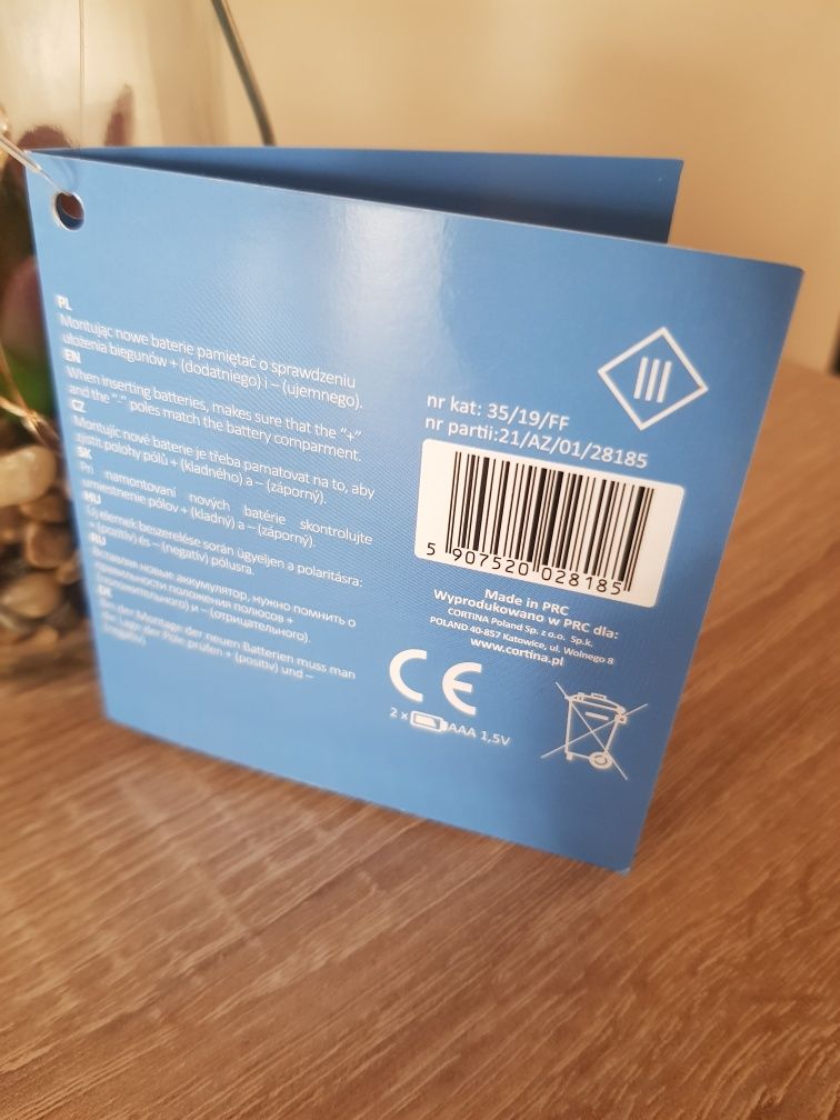Lampka LED w słoiku