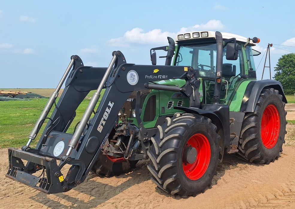 Fendt 714 Vario TMS  (712 716) Ładowacz Stoll