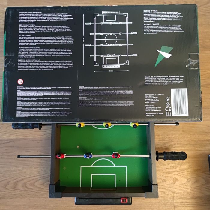 Mini stół do gry w piłkarzyki