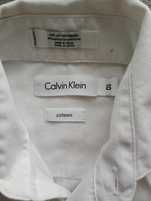 Koszula biała długi rękaw dla chłopca Calvin Klein rozmiar 10 (140)
