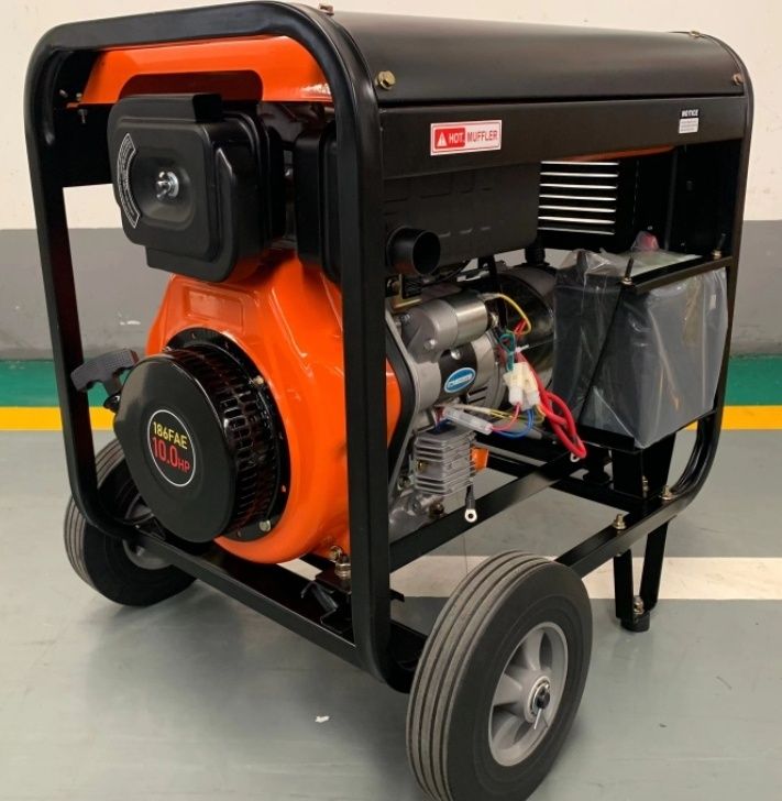 Agregat prądotwórczy  generator prądu 5 kW VÖGLER 1 Phase+ ATS Pluge